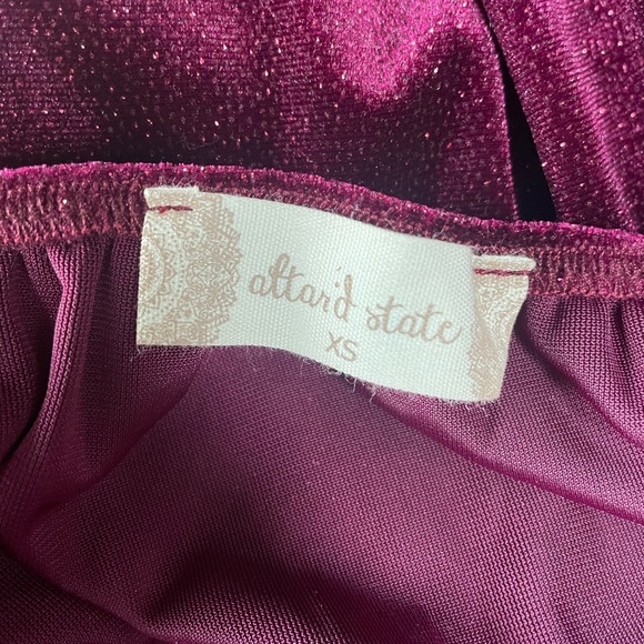 NWT Alterd State The Samantha Dress Burgundy - Picture 5 of 10